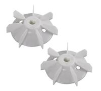 cyclingcolors 2x Ventilateur de moteur électrique universel 90mm x 11,2mm 5 lames Refroidissement Ventilation Régulateur Réparation Pompe