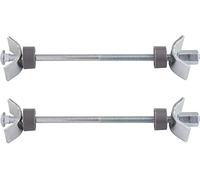 cyclingcolors 2x vis assemblage plan de travail M6 x 150mm étrier relieuse serrage fixation bague plastique ferrure jonction panneaux bois meuble lit goujon connecteur