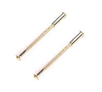 cyclingcolors 2x vis relieuse M4 longueur sécable 35 à 65mm idéal assemblage raccord porte meuble maison, laitonné