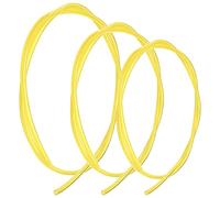 cyclingcolors 3x durite essence jaune translucide : 1x 2mm x 3.5mm + 1x 2.5mm x 5mm + 1x 3mm x 5mm tuyau carburant débroussailleuse tronçonneuse tondeuse souffleur coupe bordure taille haie