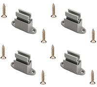 cyclingcolors 4x Clip bloqueur de manivelle volet Roulant réglable gris Support Guide Manette Plastique 14mm Universel fenêtre Mur à Visser