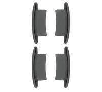cyclingcolors 4x Embout guidage de lame de volet roulant en PVC noir Coulisse Maintien Treuil Fenêtre Store Ouverture Fermeture Tablier, pour lame alu de 44 x 8mm