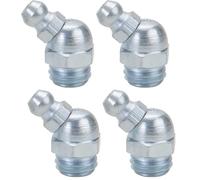 cyclingcolors 4x graisseur M10x1 angle 45° embout graissage pompe à graisse manuelle hydraulique tracteur engin agricole tractopelle