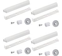 cyclingcolors 4x loquet de porte magnétique Push to Open aimant placard mécanisme sans poignée Poussoir Ouverture Fermeture Armoire Tiroir, Blanc