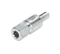 cyclingcolors Adaptateur de renvoi d'angle de débroussailleuse, étoile, 8 Dents, Compatible avec Stihl
