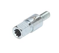 cyclingcolors Adaptateur de renvoi d'angle de débroussailleuse, étoile, 9 Dents, Compatible avec Stiga, Makita/Dolmar, Victus, Kawasaki