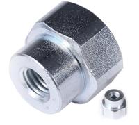 cyclingcolors Adaptateur tête débroussailleuse Compatible avec Tecomec M10 x 1.00 LHF