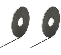 cyclingcolors Bande d'étanchéité adhésive autocollante mousse polypropylène fenêtre porte garage joint rouleau Garniture Vitrage Construction Polyvalent Isolant Seuil, 9mm x 2mm x 20m (Lot de 2)