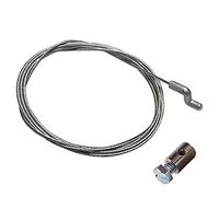 Kit de réparation - Universel - Câble Ø1.5mm 1.9m - Serre-câble Ø6x9mm - Tondeuse/Motoculteur