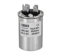 cyclingcolors Condensateur CBB65 10uF 450V métal 2 bornes moteur électrique démarrage compresseur pompe à eau