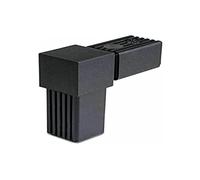 cyclingcolors connecteur plastique pour tube carré 20x20 25x25 30x30 étagère armoire 20mm 25mm 30mm raccord (L (30mm))