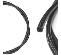 cyclingcolors durite essence 2.5mm intérieur x 5mm x 1m noire silicone tondeuse tracteur débroussailleuse tronçonneuse coupe bordure souffleur taille haie thermique tuyau carburant