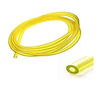 cyclingcolors durite essence 2mm intérieur x 4mm x 1m jaune transparent tondeuse tracteur débroussailleuse tronçonneuse coupe bordure souffleur taille haie thermique tuyau carburant
