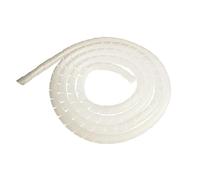 cyclingcolors Gaine spiralée Transparente Flexible Souple Protection câble électrique Spirale Plastique TV télé Ordinateur USB Faisceau Manchon (diamètre 12mm, Longueur 3m)