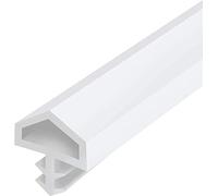 cyclingcolors Joint d'isolation porte intérieure blanc 10mm x 5,5mm Calfeutrage Rainure Garniture Isolant Protection Etanchéité Profil Thermique Flexible Souple (longueur 1m)