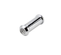 cyclingcolors Judas pour porte d'entrée, Ø 12 mm, jusqu'à épaisseur de porte 52 mm, laiton, chromé