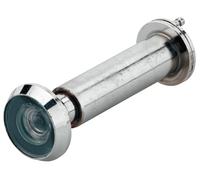 cyclingcolors Judas pour porte d'entrée, Ø 14 mm, jusqu'à épaisseur de porte 80 mm, mat nickelé