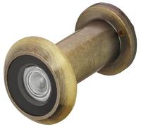 cyclingcolors Judas pour porte d'entrée, jusqu'à épaisseur de porte 60 mm, laiton bruni, diamètre 14mm