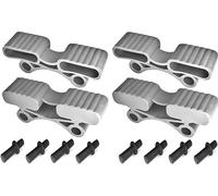 cyclingcolors Kit de 4x Embout Support Latte 38mmx12mm Double Suspendu + 8x tenon pour sommier Souple Flexible lit Meuble