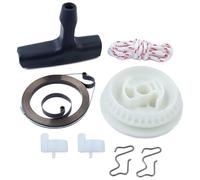 cyclingcolors Kit Lanceur Poulie Poignée Corde Ressort Cliquet démarrage débroussailleuse Compatible avec MS210 MS230 021 023 025 017 018