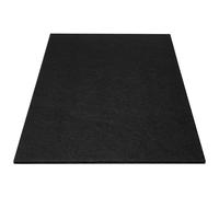 cyclingcolors Patin feutre autocollant grande feuille à découper 300x210mm très épais 5mm antidérapant pied meuble table chaise parquet protection, noir