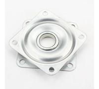 cyclingcolors Plateau Rotatif TV tournette à Bille carré à roulement à Billes 50x50 mm 30 Kg Plaque Pivotant Meuble HiFi Présentoir Tournant Support Ecran Ordinateur