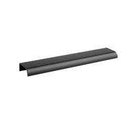 cyclingcolors Poignée de meuble 160/200 mm profil Nary poignée aluminium tiroir armoire porte meuble quincaillerie placard cuisine chambre, noir