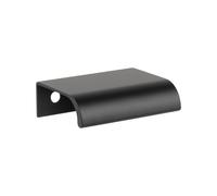 cyclingcolors Poignée de meuble 32/50 mm profil Nary poignée aluminium tiroir armoire porte meuble quincaillerie placard cuisine chambre, noir