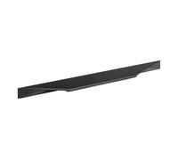 cyclingcolors Poignée de meuble 396 mm profil Zoid poignée aluminium tiroir armoire porte meuble quincaillerie placard cuisine chambre, noir mat