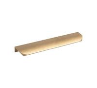 cyclingcolors Poignée de meuble 64/100 mm profil Bowie poignée aluminium tiroir armoire porte meuble quincaillerie placard cuisine chambre, doré