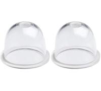 cyclingcolors Pompe d'amorçage Universelle 188-12 188-12-1 Compatible avec Stihl 4133-121-2700 4226-121-2700 Poulan Echo McCulloch Shindaiwa Débroussailleuse Tondeuse Tracteur Carburant (Lot de 2)