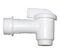 cyclingcolors Robinet vanne de fût filetage 3/4 plastique bidon tonneau 2 bondes 30, 60 ou 120 et 220 litres clapet vidange