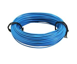 cyclingcolors Rouleau de 5 mètres fil électrique 0,5mm² cuivre bleu câble souple faisceau