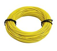 cyclingcolors Rouleau de 5 mètres fil électrique 0,5mm² cuivre jaune câble souple faisceau