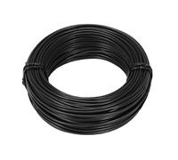 cyclingcolors Rouleau de 5 mètres fil électrique 0,5mm² cuivre noir câble souple faisceau
