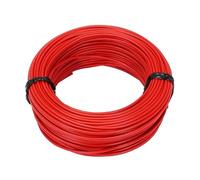 cyclingcolors Rouleau de 5 mètres fil électrique 0,5mm² cuivre rouge câble souple faisceau
