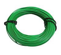 cyclingcolors Rouleau de 5 mètres fil électrique 0,5mm² cuivre vert câble souple faisceau