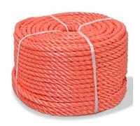 cyclingcolors Rouleau de Corde Orange en Nylon diamètre 6mm Longueur 10m tressée Cordon Universelle