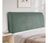 CYCMACO Velours Housses De Tête De Lit Universelle 150cm, Vert Clair | Extensible Housse De Protection De Tête De Lit, Anti-Poussière Moderne Lavable, Utilisé sur La Plupart des Têtes De Lit