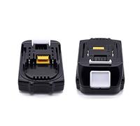 CYDZ® 2pcs BL1815 Batterie 18V 1500mAh pour Makita DDA350Z DCG180Z DDF453RYE3 DCG180RY DDF482Z DTW285Z DDF484Z RMB100 DMR104 BMR107 LXRM02 LXRM03 BMR103 BMR102 DMR102 BMR104 DMR109 HP457D LXFD01