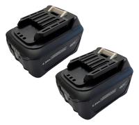CYDZ® Batterie de Remplacement pour Makita BL1041B BL1015 BL1040 BL1020B 197406-2,pour Batterie Li-ION CXT [4.0 Ah], Pack-2
