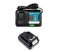 CYDZ® BL1021B BL1020B batterie avec Chargeur DC10WD compatible avec Makita Light Hammers HR140D HR140DZ HR140DSMJ HR166D HR166DZ BL1015 BL1016 2000mah 10.8V et 12V sont compatibles