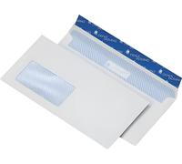 Cygnus Excellence 30005480 Enveloppe 114x229mm, auto-adhésive, blanche, offset 100g, 500 pièces avec fenêtre