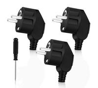 CYIOU Prise électrique Fiche Electrique Male Etanche Exterieur 250V 16A