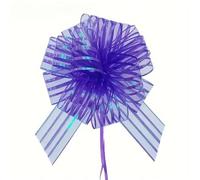 CYJAZNHH Nœuds À Tirer en Organza ABS, Ruban, Emballage Cadeau, Multicolore, Paquet De 3/5/10(Purple,10PCS)