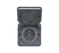 CYKLONE IP55 PRISE 2P+T ANTHRACITE - DEBFLEX - 730420