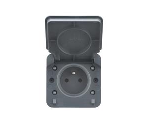 CYKLONE IP55 PRISE 2P+T ANTHRACITE - DEBFLEX - 730420