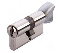 Cylindre à bouton 30xB30 en laiton nickelé HDI+ A2P* - 4 clés VACHETTE