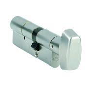 Cylindre à bouton B30 x 30 mm laiton nickelé CISA 832604-02-0A