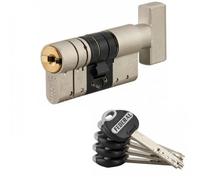 Cylindre à bouton Federal 2 - haute sécurité - 30x30 mm - 5 clés FTH THIRARD